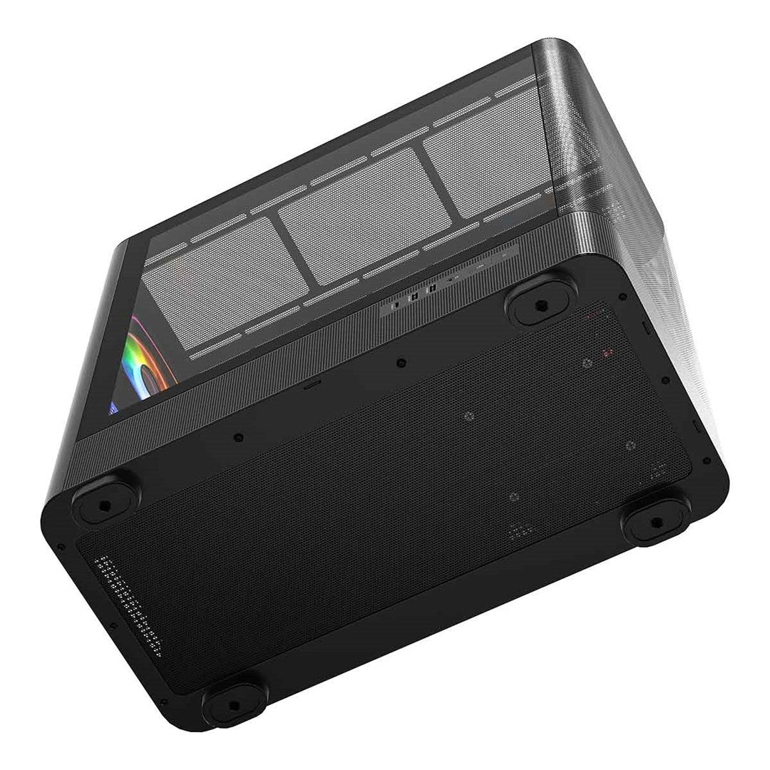 MODECOM OBUDOWA VOLCANO AQ 300 ARGB MIDI CZARNA