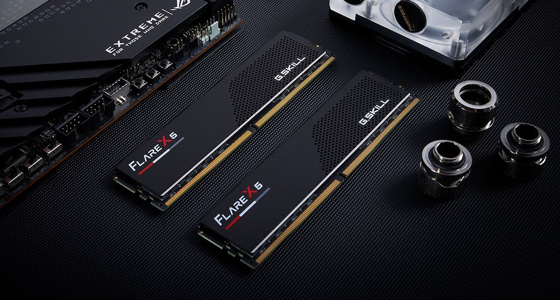 G.SKILL FLARE X5 AMD DDR5 2X8GB 6000MHZ CL30 EXPO BLACK F5-6000J3038F8GH2-FX5