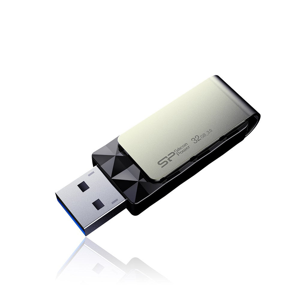 Pendrive Silicon Power Blaze B30 32GB USB 3.1 kolor czarny (SP032GBUF3B30V1K)