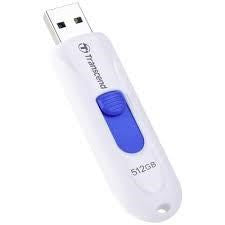 Transcend JetFlash 790 pamięć USB 512 GB USB Typu-A 3.2 Gen 1 (3.1 Gen 1) Czarny, Biały