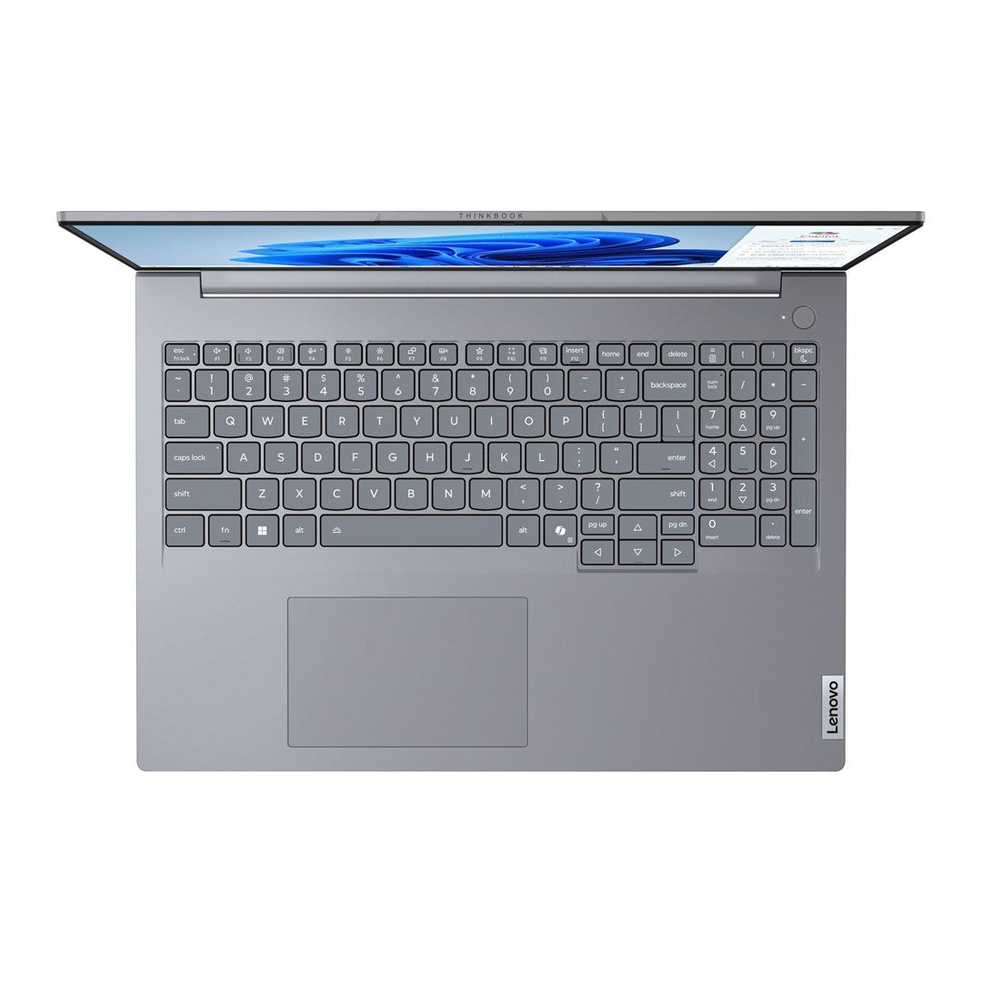 Lenovo ThinkBook 16 G8 IAL Ultra 5 225U 16" WUXGA IPS 300nits AG 16GB DDR5 5600 SSD512 Intel Graphics Cam1080p 45Wh W11Pro Arctic Grey 3Y OnSite + Lenovo IdeaPad Gaming Modern Backpack (Black)