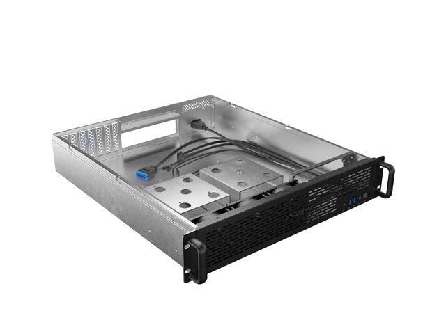 Obudowa do serwera modułowego Rack (2U) 0 GB Lanberg SC01-5202-12B