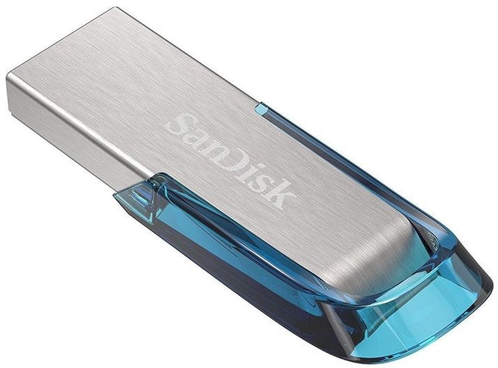 DYSK SANDISK USB 3.0 ULTRA FLAIR 128GB NIEBIESKI  150MB/s