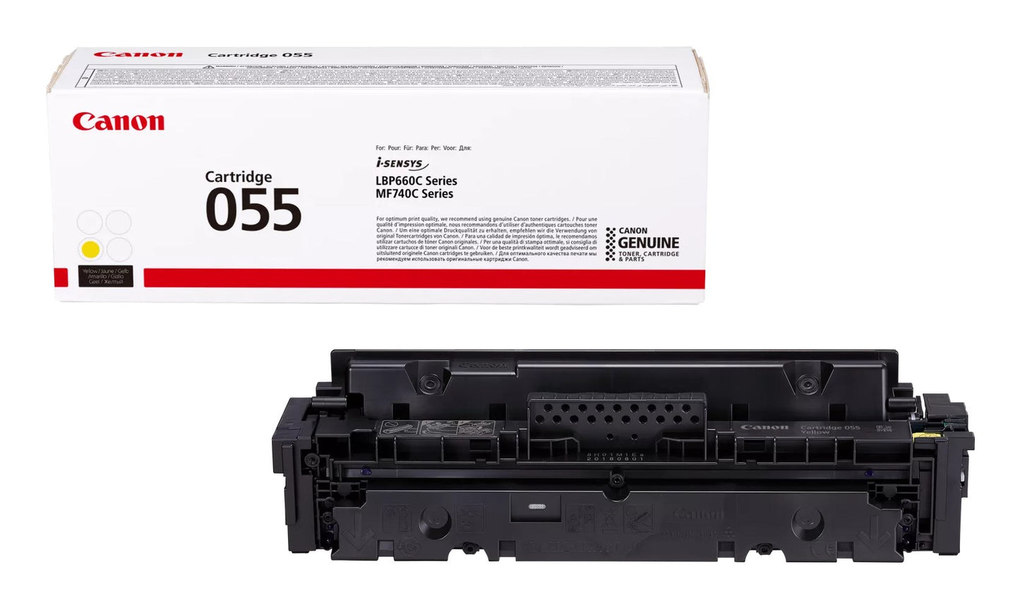 CANON Toner Żółty CRG-055Y=CRG055Y=3013C002