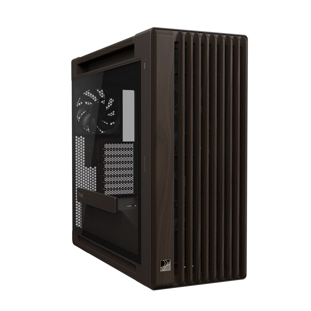 Obudowa Asus PROART PA602 WALNUT WOOD TG PWM RETRO