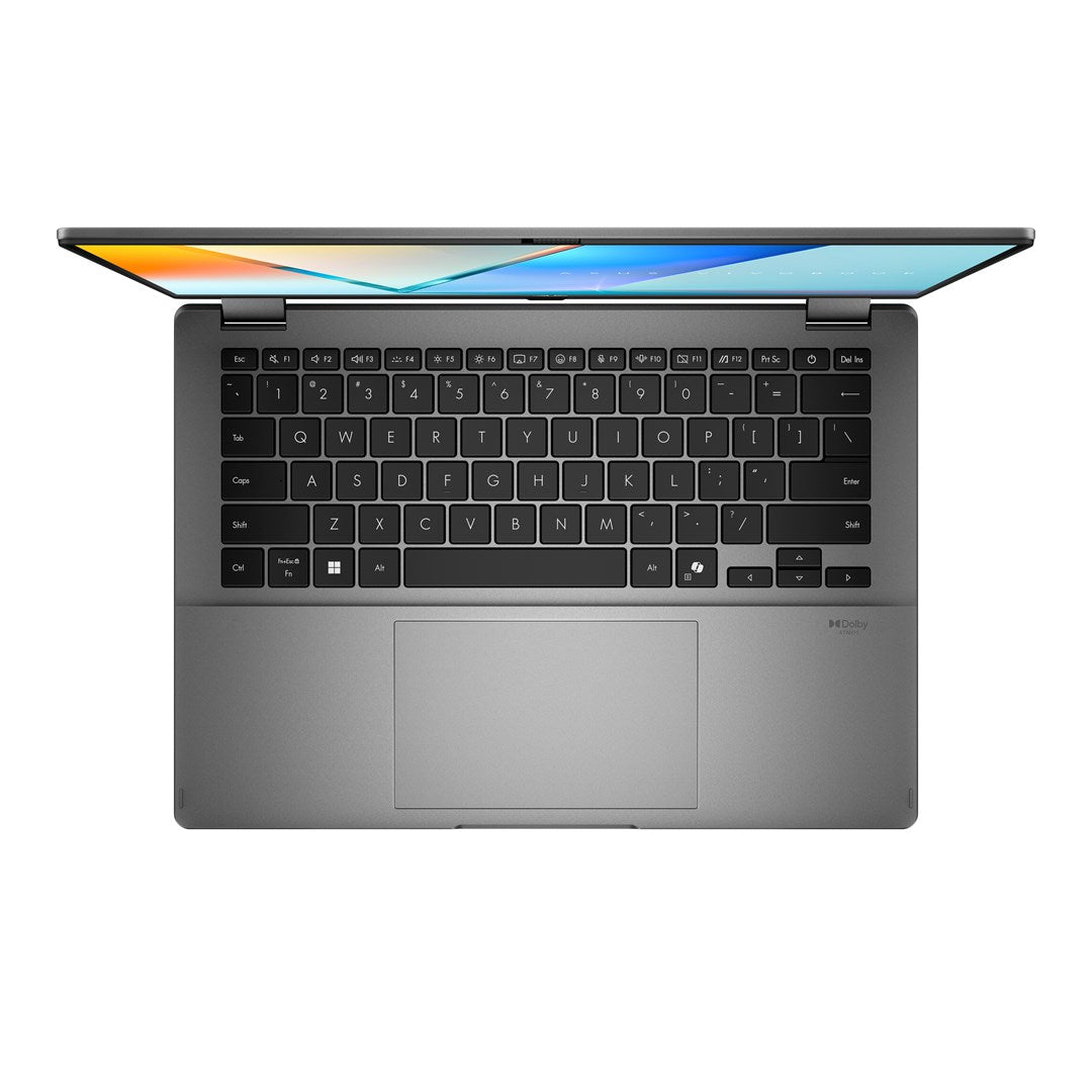 ASUS Vivobook 14 Flip TP3407SA-SG146W Ultra 5 226V 14.0"WUXGA Touch 60Hz 300nits AG 16GB LPDDR5X SSD512 Intel Arc Graphics CamFHD 70WHrs Win11 Matte Gray