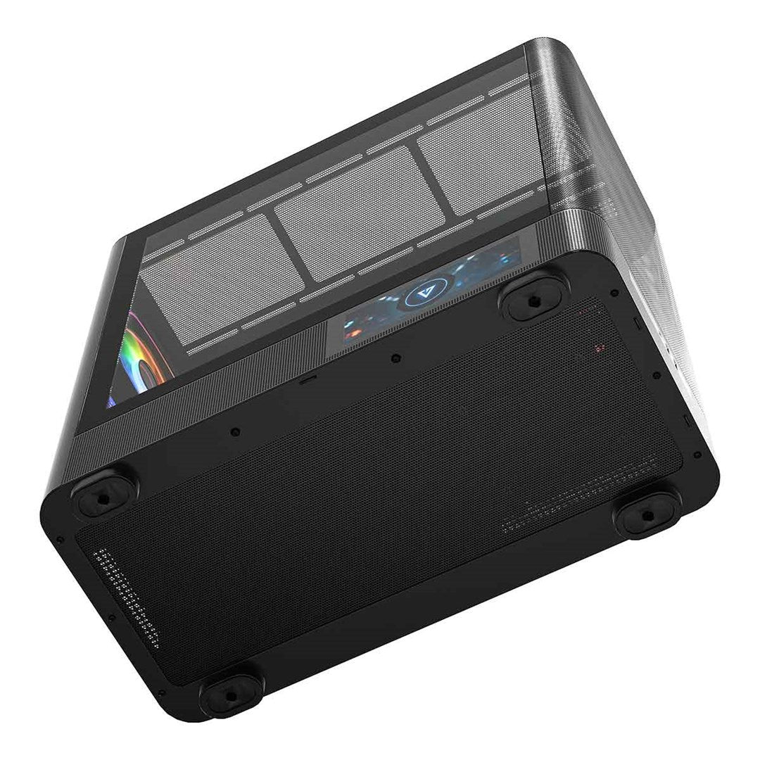 MODECOM OBUDOWA VOLCANO AQ 400 ARGB MIDI CZARNA