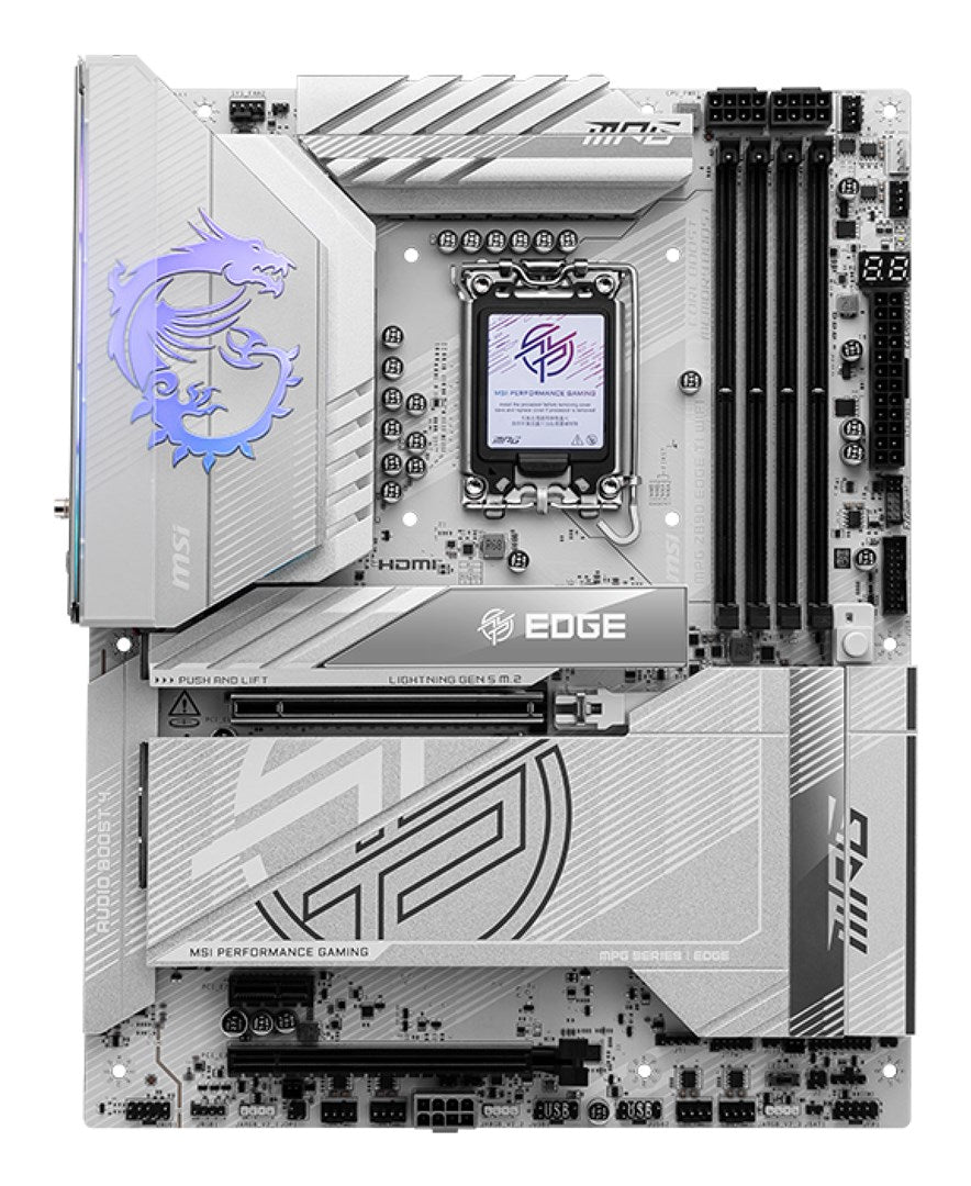 MSI MPG Z890 EDGE TI WIFI płyta główna Intel Z890 LGA 1851 (Socket V1) ATX