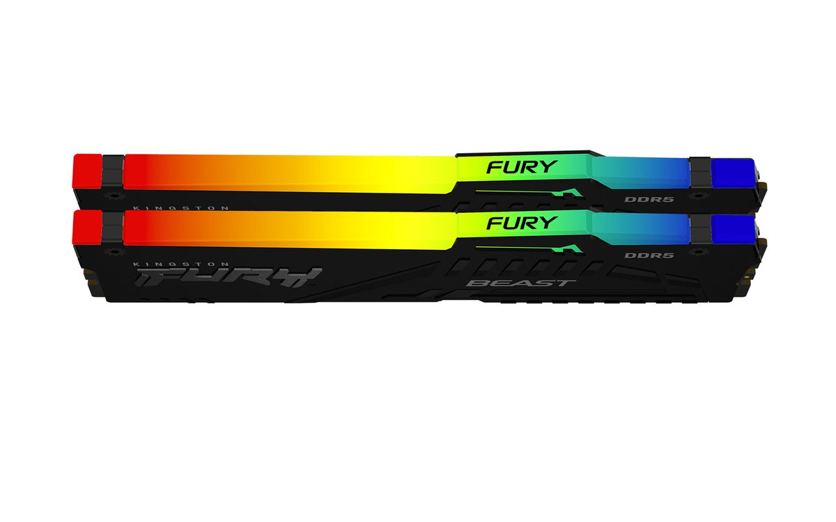 KINGSTON DDR5 32GB 6800MT/s CL34 DIMM (Kit of 2) FURY Beast RGB EXPO