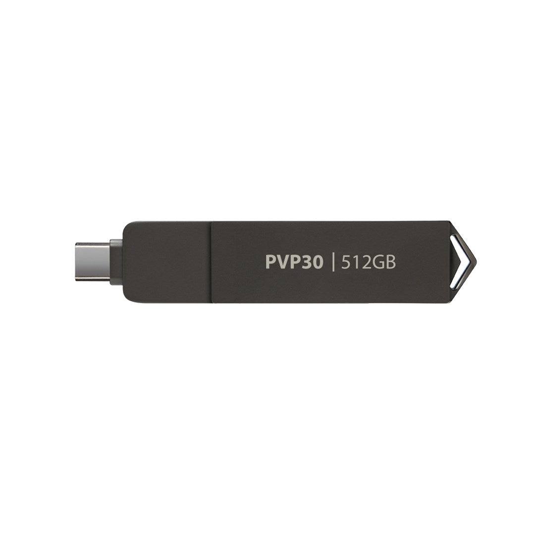 Dysk SSD Patriot PVP30 512GB 1000MB/s USB Duo A+C 3.2 Gen2 Alu