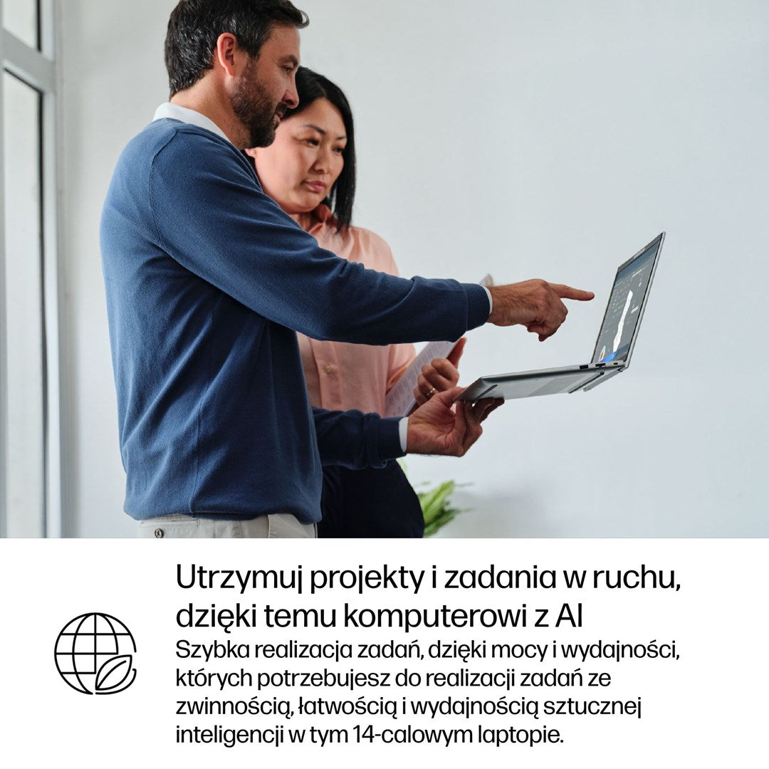 HP EliteBook 6 G1i Ultra 5 225U 14.0"WUXGA IPS 400nits Eye Ease AG 24GB DDR5 5600 SSD512 Arc Cam 5Mpx 56Wh W11Pro Pike silver aluminium 3Y OnSite