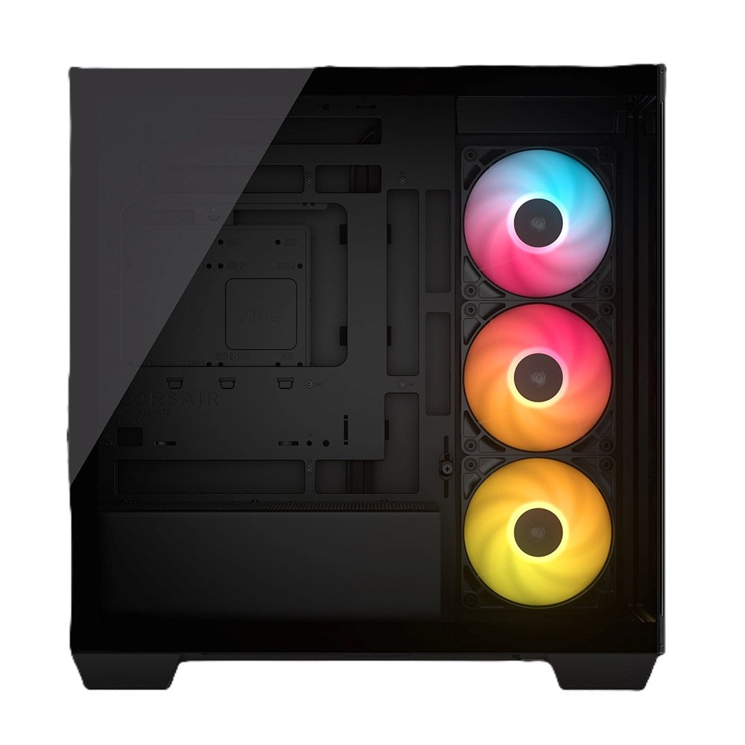 Obudowa Corsair 2800X RS-R ARGB Panoramic Micro-ATX, Black