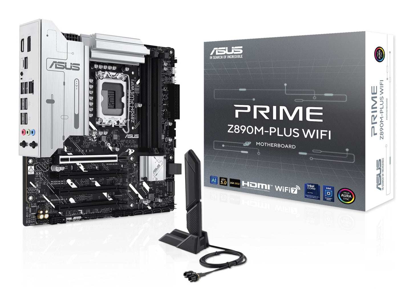 ASUS PRIME Z890M-PLUS WIFI Intel Z890 LGA 1851 (Socket V1) micro ATX