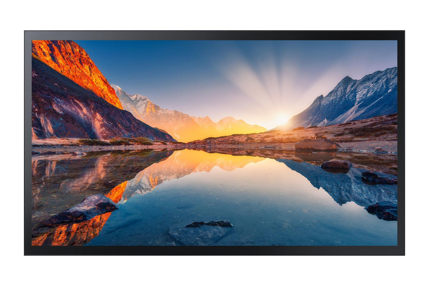 Samsung QM43B-T Płaski panel Digital Signage 109,2 cm (43") LCD Wi-Fi 500 cd/m2 4K Ultra HD Czarny Ekran dotykowy Procesor wbudowany Tizen 6.5 24/7
