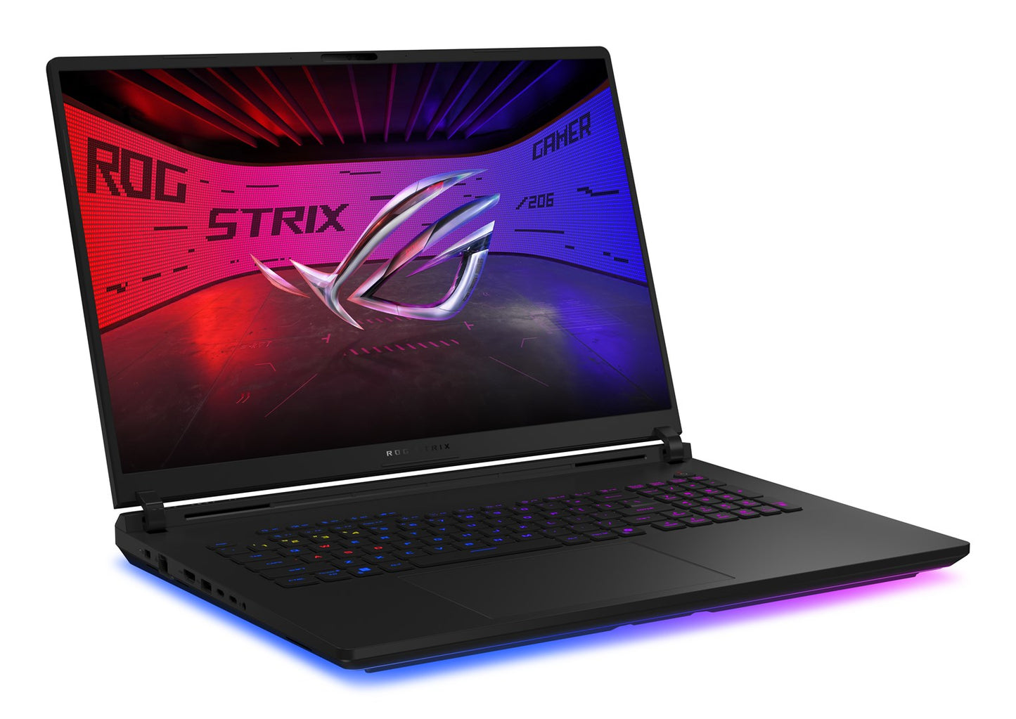 ASUS ROG Strix SCAR 18 G835LXG-U9644X Ultra 9 290HX 18.0"4K 240Hz Mini LED 1600nits AG 64GB DDR5 6400 SSD(2TB+2TB) GeForce RTX 5090 24GB WLAN+BT LAN Cam1080p+IR 90WHrs W11Pro Aluminum Off Black