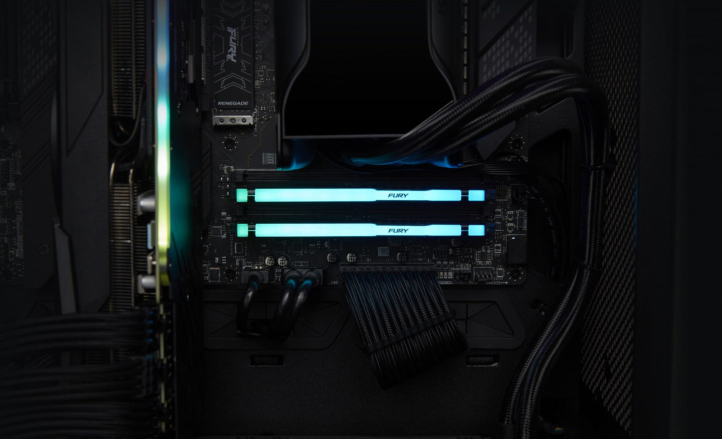 Kingston Technology FURY Beast RGB moduł pamięci 16 GB 2 x 8 GB DDR5 5600 MT/s