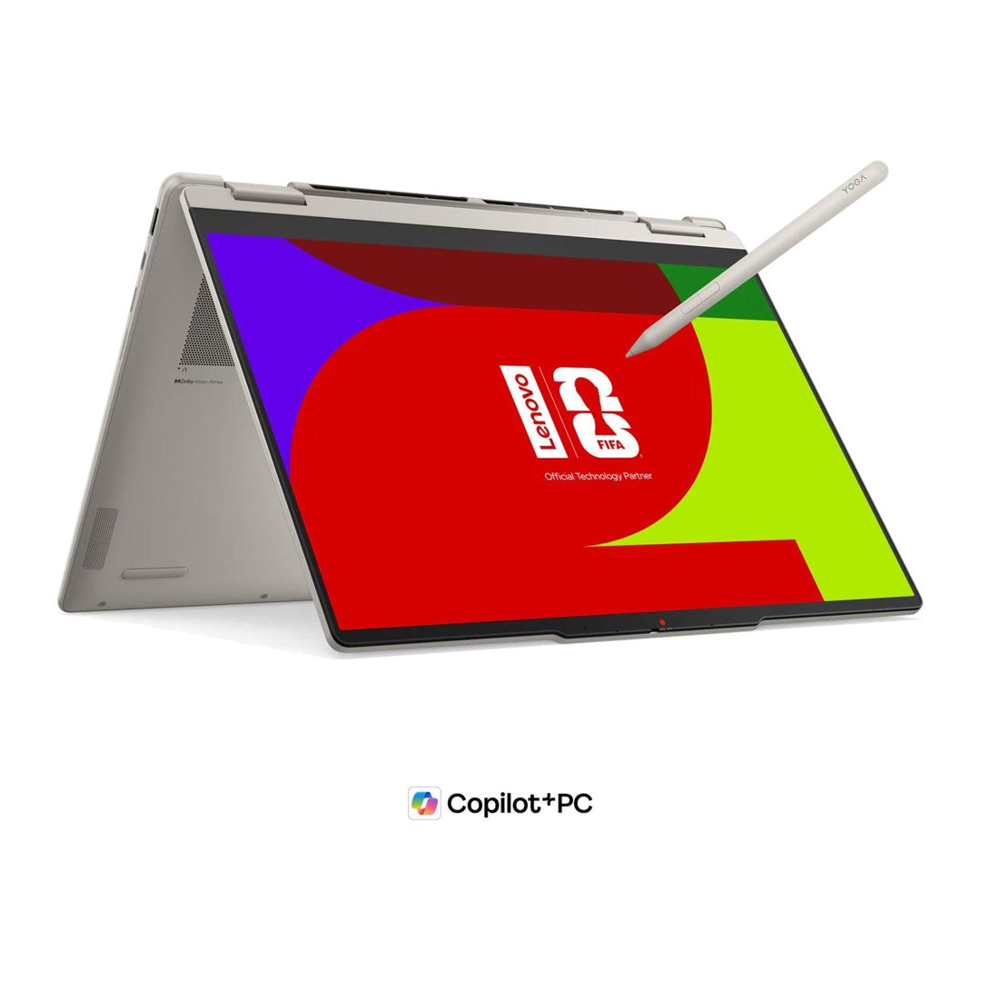 Lenovo Yoga 7a 2in1 14AGP11 Ryzen AI 7 445 14"WUXGA OLED Touch 400nits LBL Glossy 32GB LPDDR5X-8000 SSD512 Radeon 840M WiFi7+BT Cam5MP+IR 70Wh Win11 Seashell