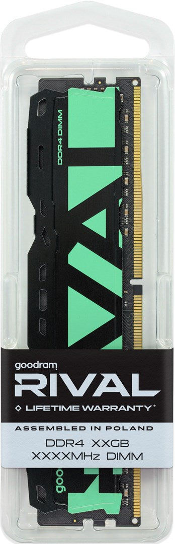 DDR4 2x8GB KIT UDIMM goodram RIVAL Radiant Green
