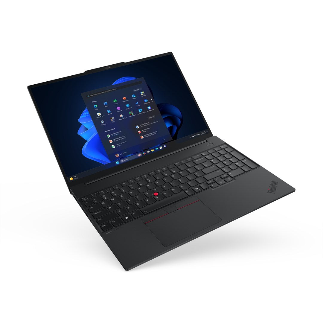 Lenovo ThinkPad E16 Gen 3 Ultra 7 256V 16"WUXGA IPS 300nits 60Hz AG 16GB LPDDR5X-8533 SSD512 Intel Arc 140V Cam1080p + IR 64Wh W11Po Black 3Y OnSite