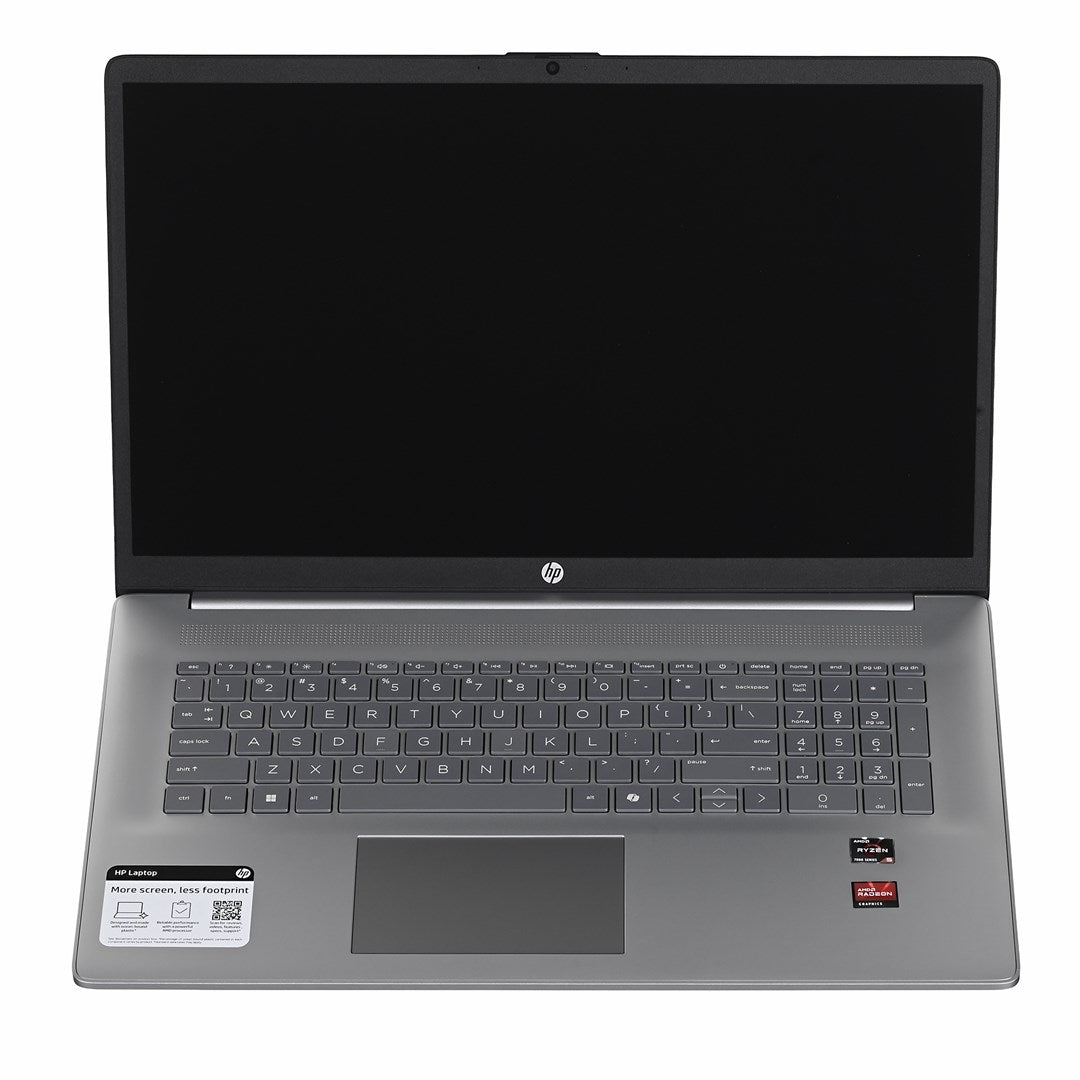HP 17-CP2025D Ryzen 5 7520U 17.3"FHD IPS 8GB SSD512 BT Win11 Natural Silver (REPACK) 2Y
