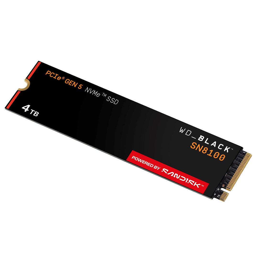 SSD WD Black SN8100 w/o HS 4TB  WDS400T1X0M