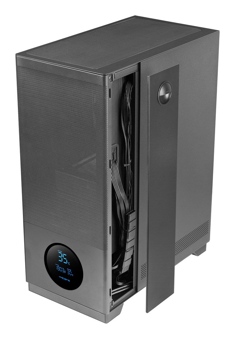 TACENS 2SAGITTA20 3x 120mm FAN LCD- obudowa