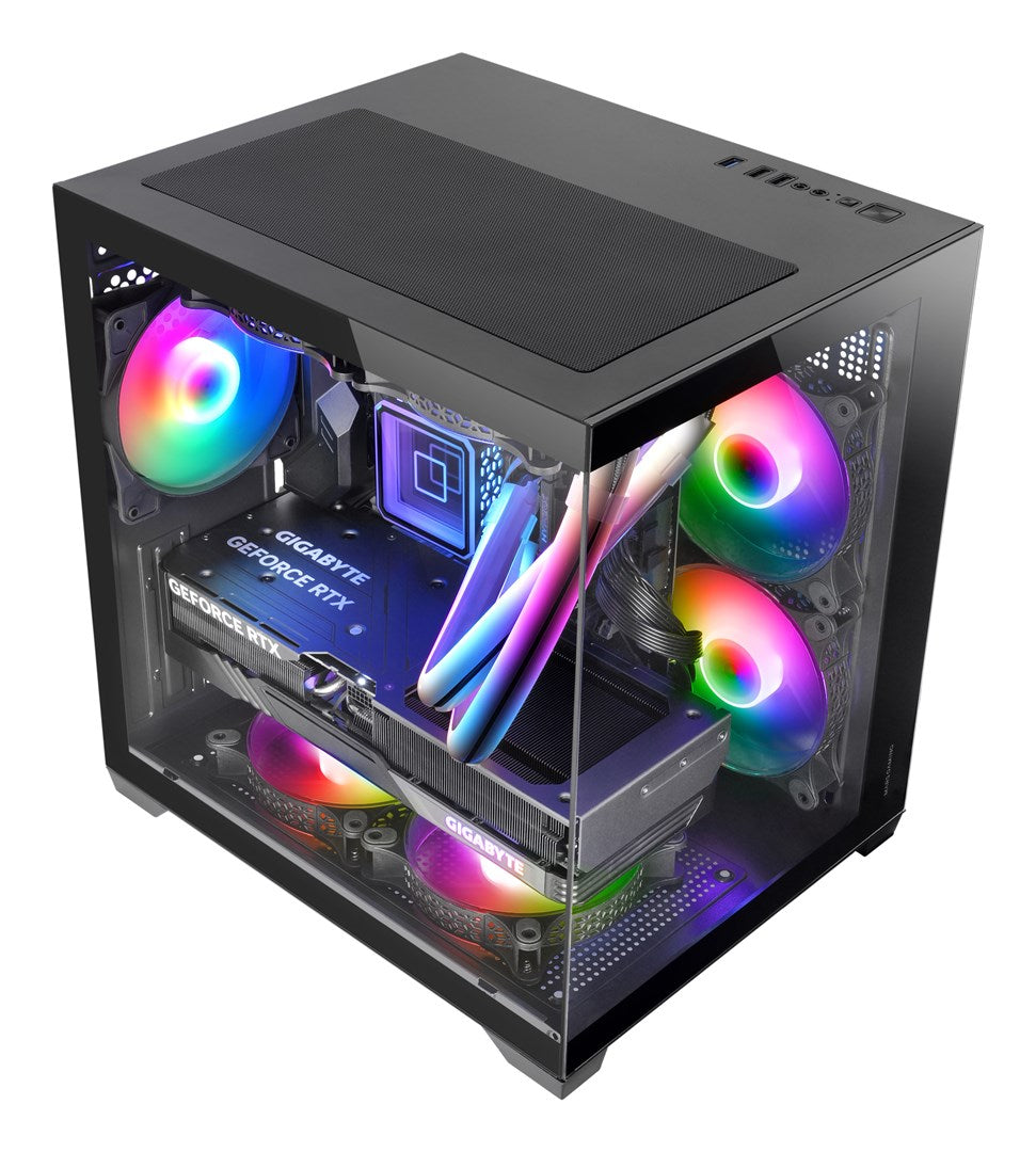 TACENS MARS MC-VIEW2 1xFRGB mATX- obudowa