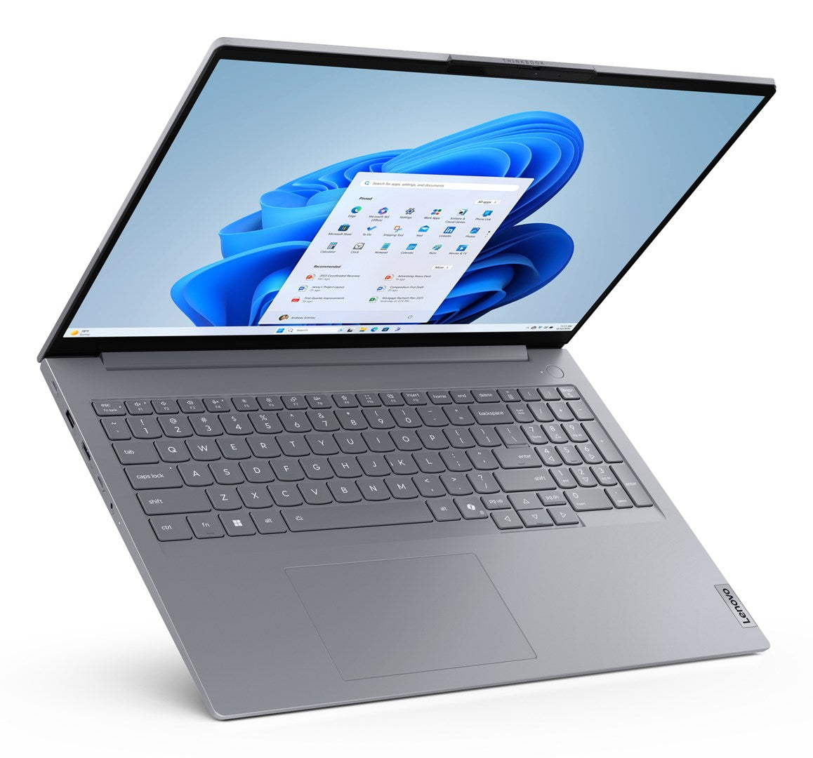 Lenovo ThinkBook 16 G8 Ultra 5 135H 16.0"WUXGA IPS 60Hz 300nits AG 16GB DDR5 5600 SSD512 Intel Arc Cam1080p 45Wh W11Pro Arctic Grey 3Y OnSite