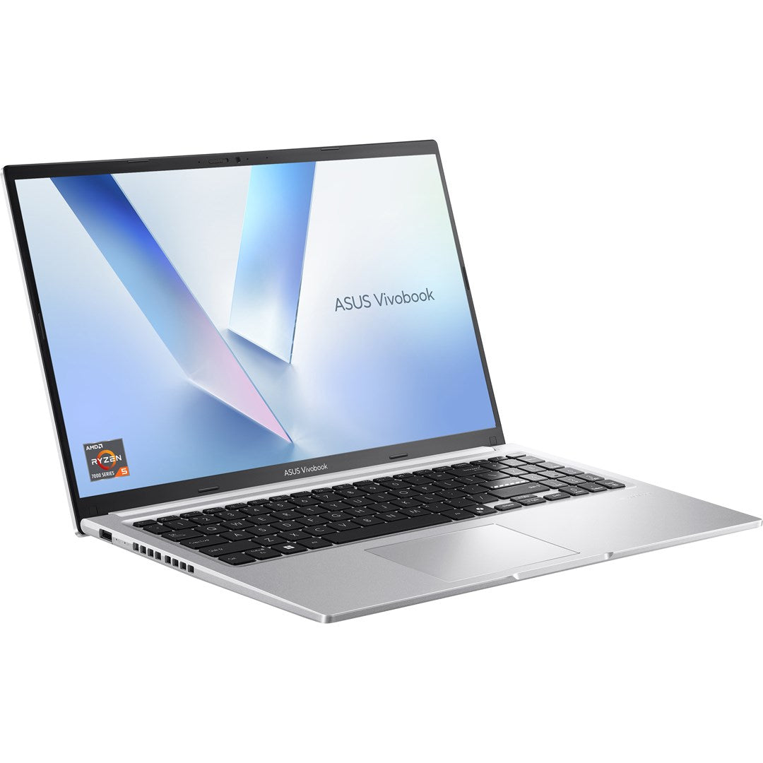 ASUS Vivobook 15 M1502NAQ-BQ039 Ryzen 5 150 15.6"FHD IPS-level Panel 60Hz 250nits AG 16GB DDR5 SSD512 Radeon Graphics WLAN+BT Cam720p 42WHrs NoOS Cool Silver