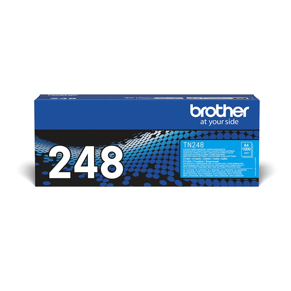 Brother TN-248C kaseta z tonerem 1 szt. Oryginalny Cyjan