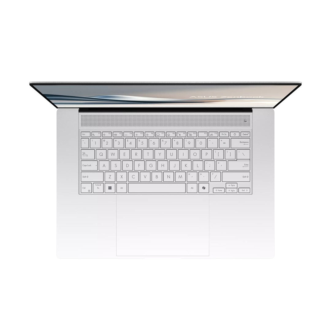 ASUS Zenbook S 16 UM5606GA-SR223X Ryzen AI 9 465 16.0"3K 120Hz 500nits AGLR 32GB LPDDR5X SSD1TB AMD Radeon Graphics Cam1080p + IR 83WHrs W11Pro Aluminum Scandinavian White