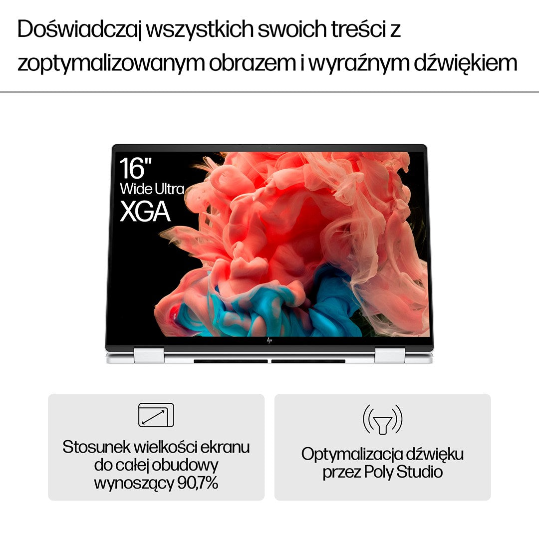 HP Envy 16-AC0013DX Ultra 5 125U 16" WUXGA Touch 16GB SSD512 BLKB x360 Win11 Glacier Silver (REPACK) 2Y