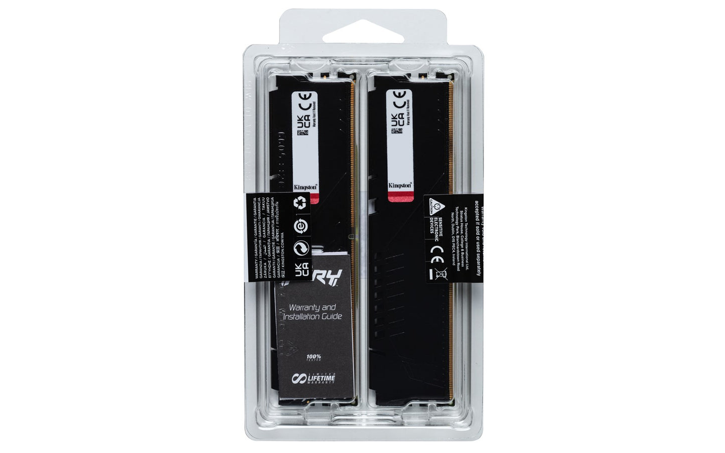 KINGSTON DDR5 128GB 5600MT/s CL40 DIMM KITx2 FURY Beast Black