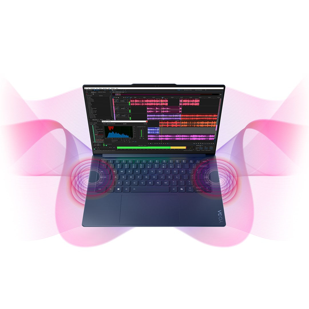 Lenovo Yoga Slim 7 14Q8X9 Snapdragon X Elite X1E-78-100 14.5" 3K Touch OLED 500nits Glossy 90Hz 16GB LPDDR5x-8448 SSD512 Qualcomm Adreno GPU 70Wh Win11 Cosmic Blue