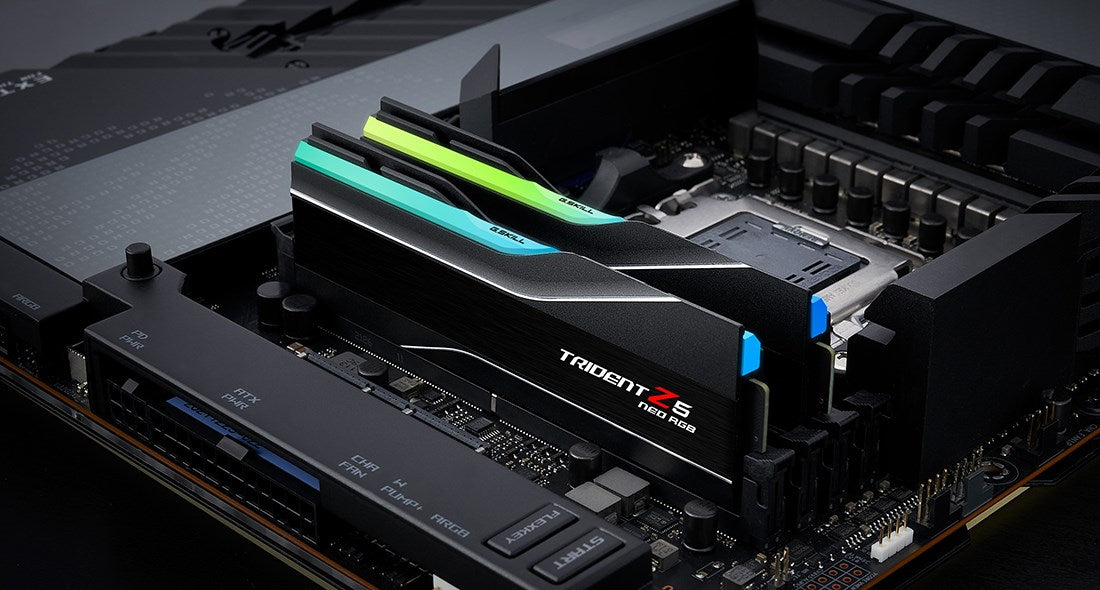 G.SKILL TRIDENT NEO AMD RGB DDR5 2X16GB 6000MHZ CL30 GH F5-6000J3038F16GH2-TZ5NR