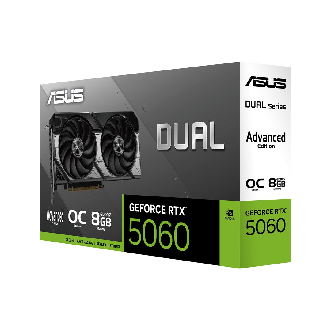 Karta graf. ASUS DUAL RTX 5060 8GB OC Advanced