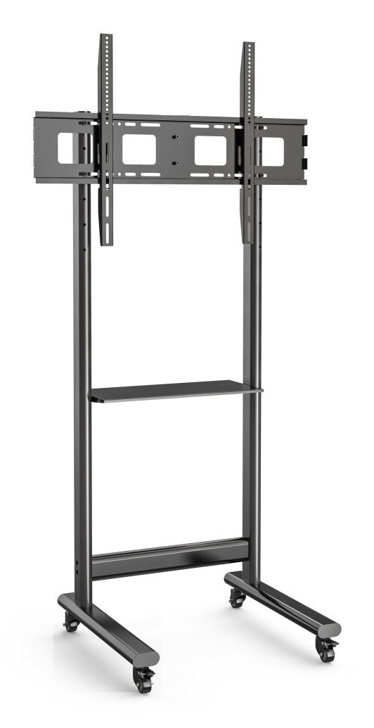 TECHLY STOJAK MOBILNY TV 50-90” DO 70KG REGULOWANY PÓŁKA AV