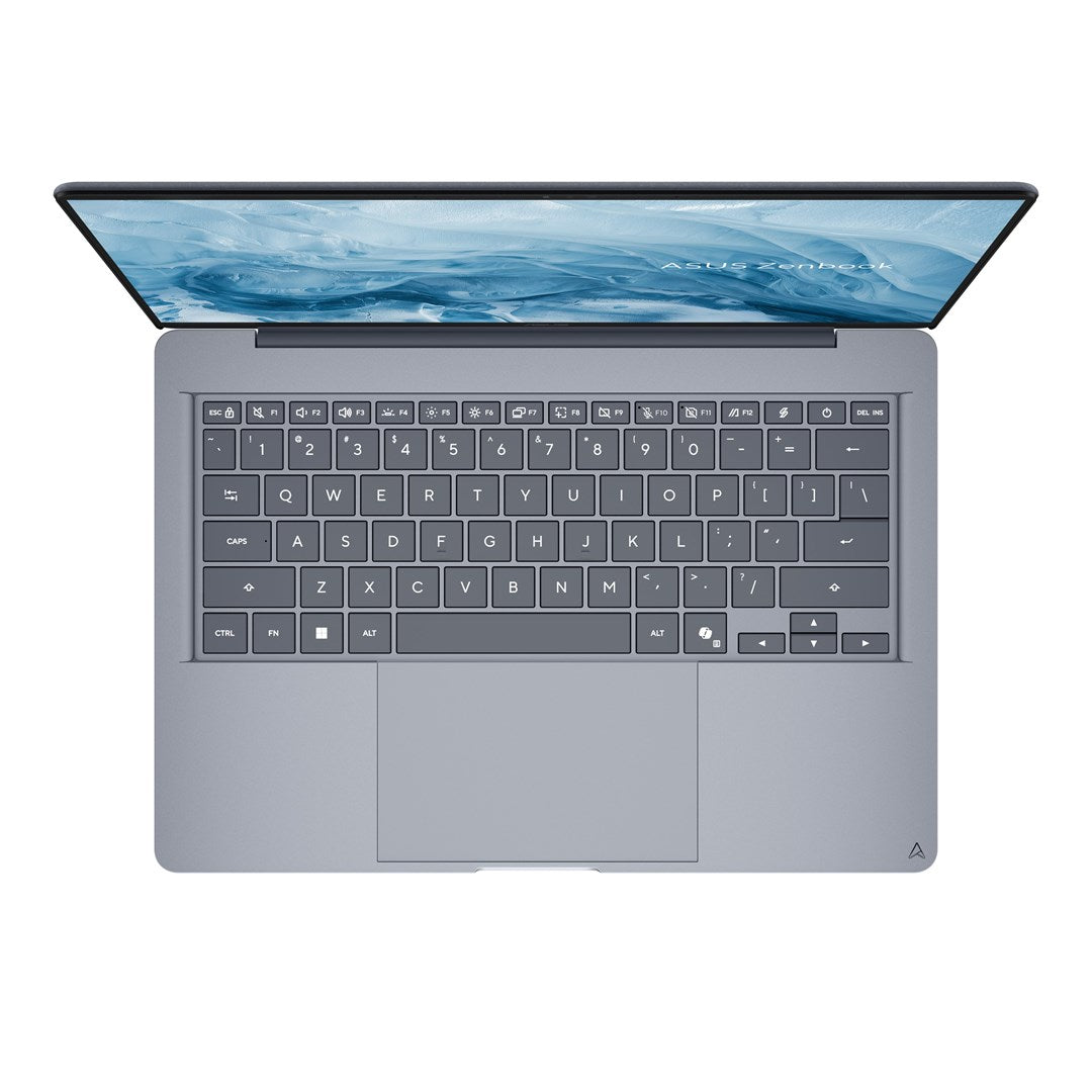 ASUS Zenbook 14 UX3480QA-U1031W Snapdragon X  X1-26-100 14.0"WUXGA OLED 60Hz 300nits 16GB LPDDR5X SSD512 Qualcomm Adreno WiFi6E+BT CamFHD+IR 50WHrs Win11 Ceraluminum Arctic Blue