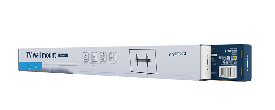 GEMBIRD UCHWYT ŚCIENNY DO TELEWIZORA, SERIA PRO (REGULOWANY) 43”-95”