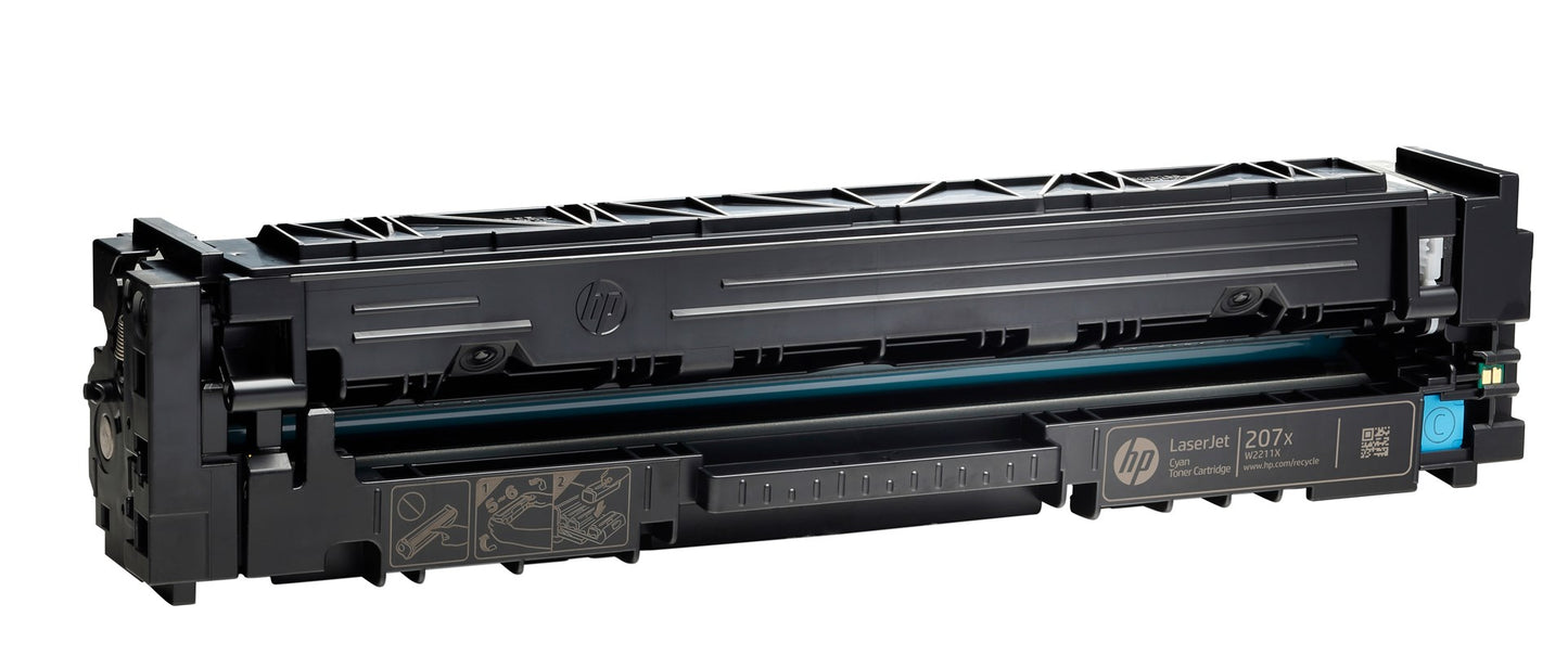 HP 207X oryginalny błękitny toner LaserJet o wysokiej wydajności