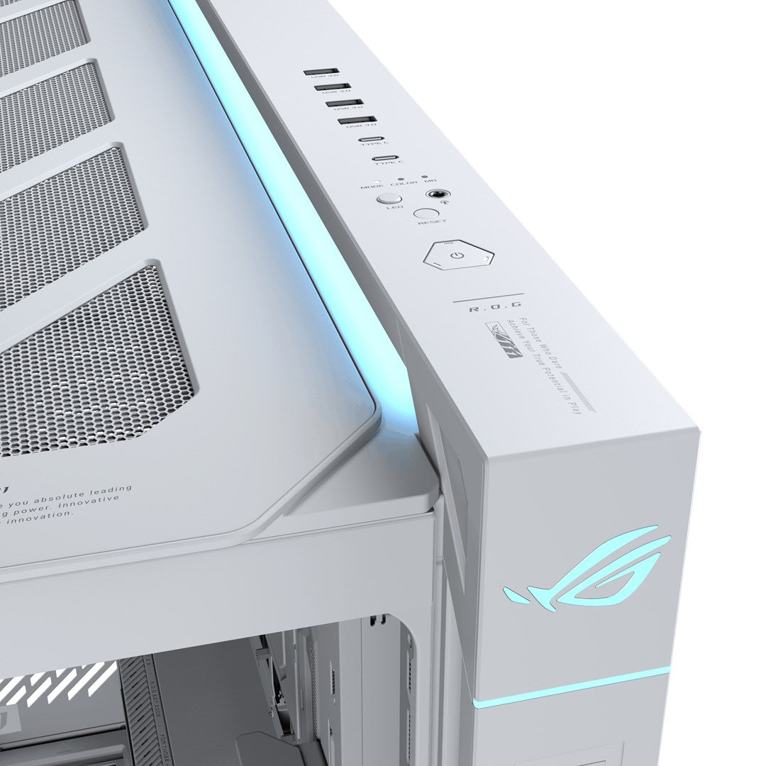 Obudowa Asus ROG CRONOX GR801 CURVE TG ARGB WHITE