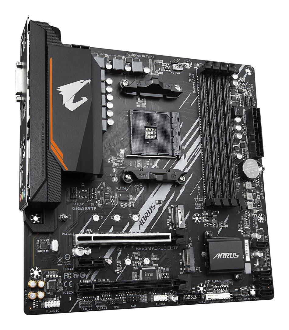Płyta główna Gigabyte B550M AORUS ELITE Socket AM4 micro ATX AMD B550