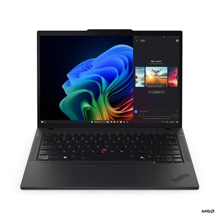Laptop Lenovo ThinkPad T14 G6 AMD | 14 " IPS WUXGA | 1920 x 1200 | Powłoka przeciwodblaskowa | AMD Ryzen AI 5 PRO | 32 GB DDR5 | SSD 512 GB | Radeon 840M