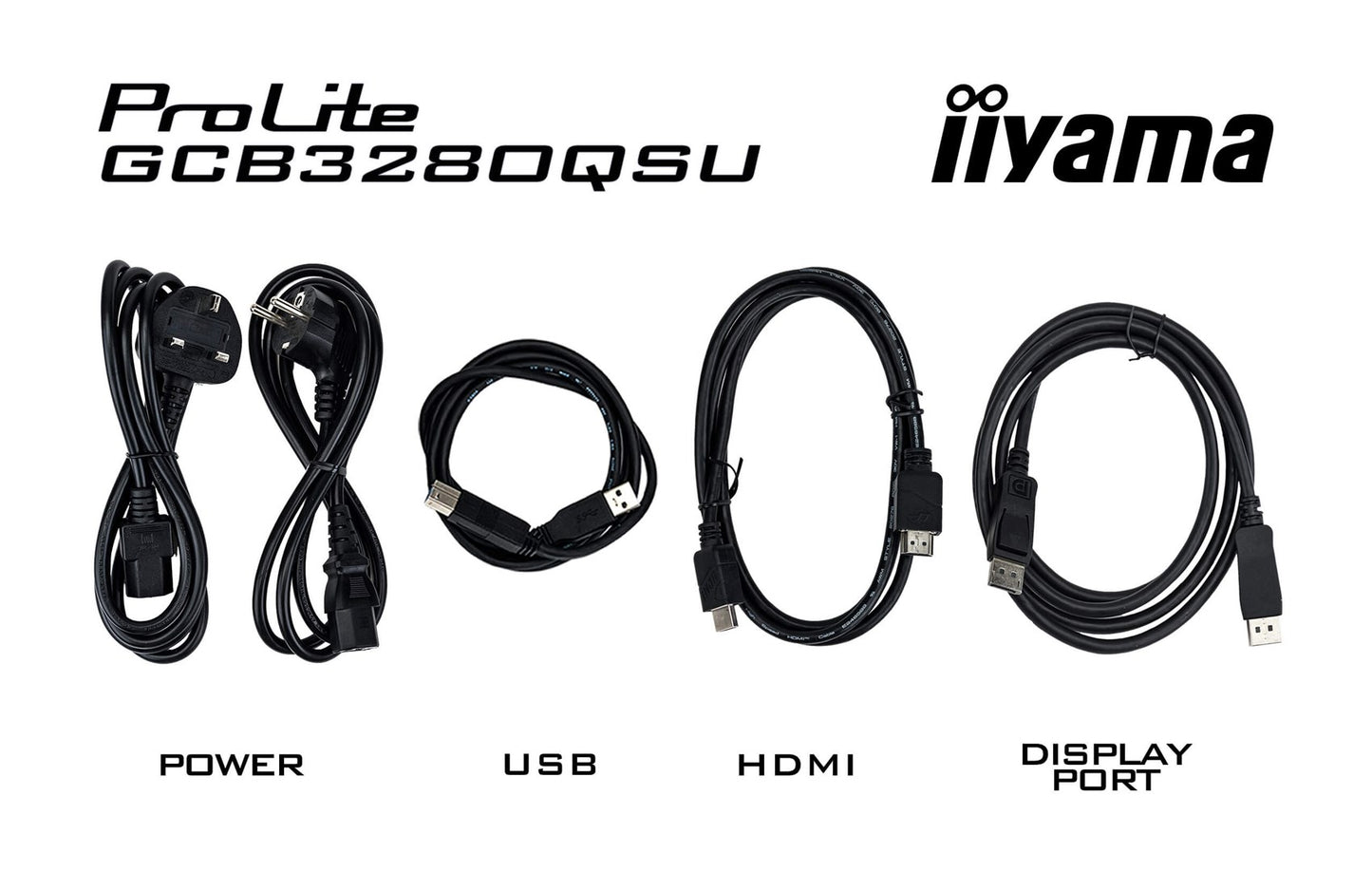 iiyama G-MASTER GCB3280QSU-B2 monitor komputerowy 80 cm (31.5") 2560 x 1440 px Dual QHD LED Czarny