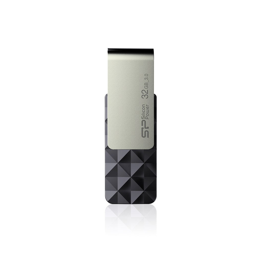 Pendrive Silicon Power Blaze B30 32GB USB 3.1 kolor czarny (SP032GBUF3B30V1K)