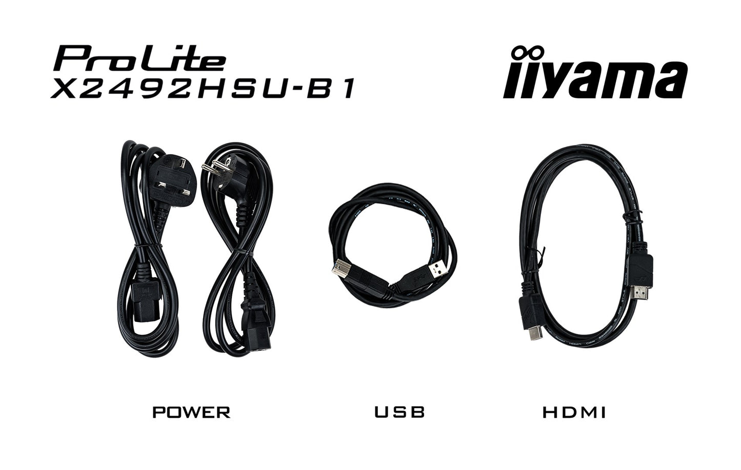 iiyama ProLite 24-calowy panel IPS Full HD z wąskimi ramkami z każdej strony i klasą energetyczną B