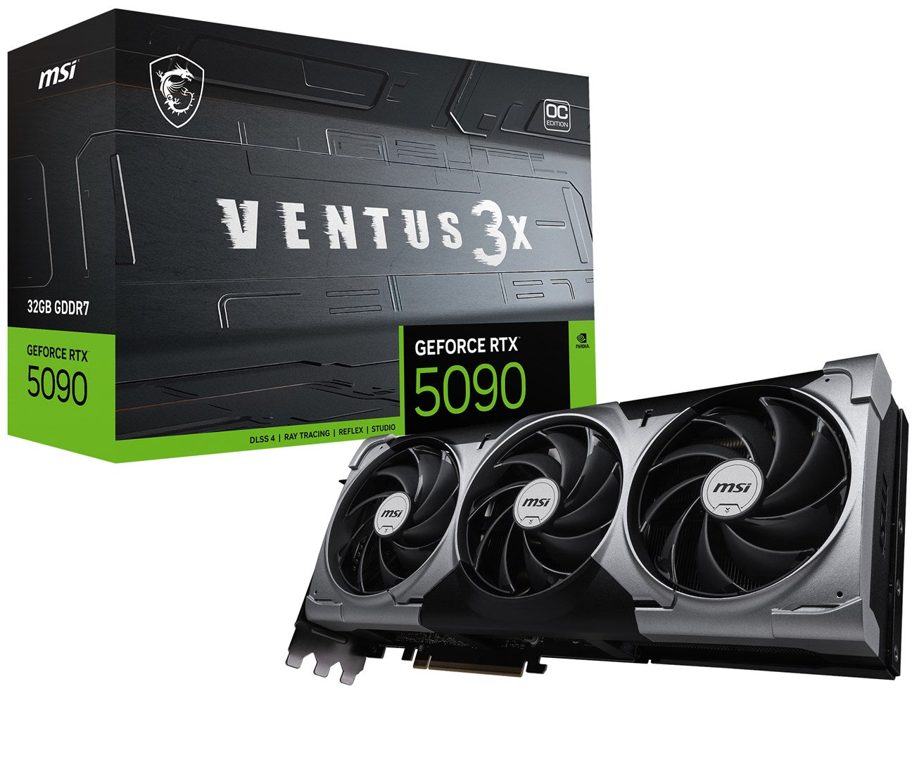 Karta graf. MSI GeForce RTX 5090 32G VENTUS 3X OC