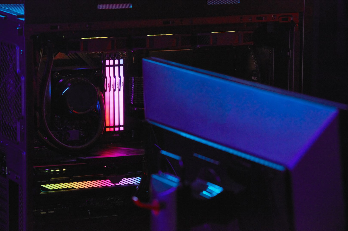 KINGSTON DDR5 32GB 6000MT/s CL30 DIMM (Kit of 2) FURY Beast RGB EXPO