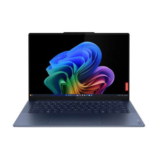 Lenovo Yoga Slim 7 14Q8X9 Snapdragon X Elite X1E-78-100 14.5" 3K OLED 500nits Glossy 90Hz 32GB LPDDR5x-8448 SSD512 Qualcomm Adreno GPU 70Wh Win11 Cosmic Blue
