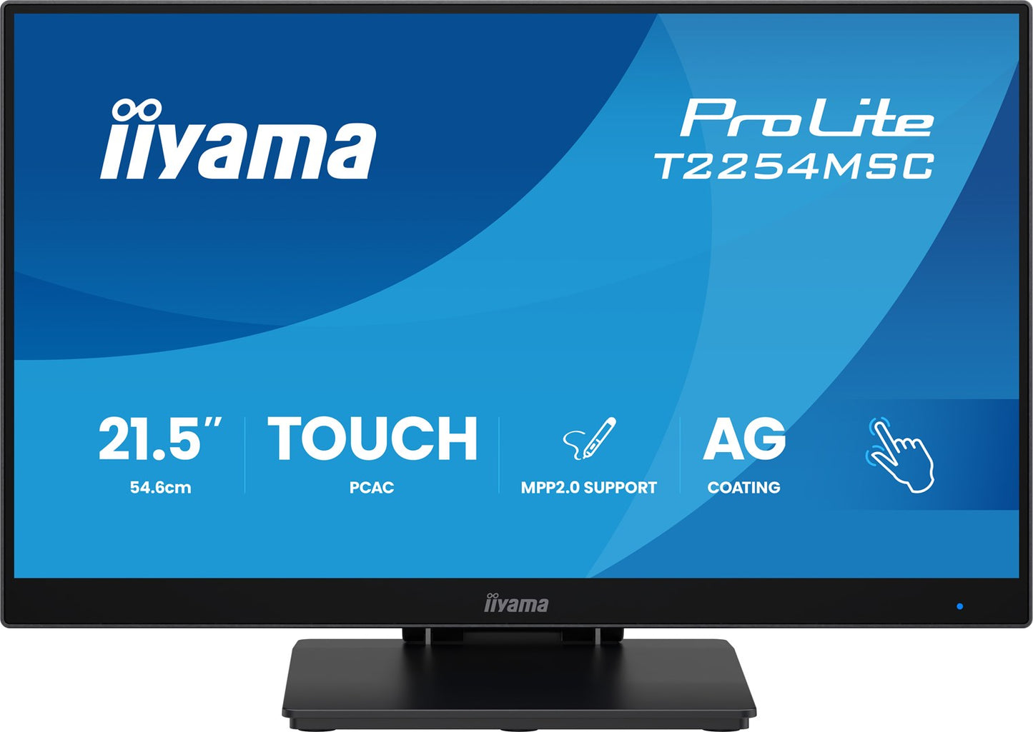 Monitor iiyama T2254MSC-B2AG 21,5" Optical Bonded PCAP 10P Touch Anti Glare MPP2.0 aktywny rysik obsługiwany 1920x1080